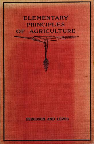Elementary principles of agriculture
