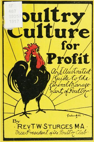 Poultry culture for profit