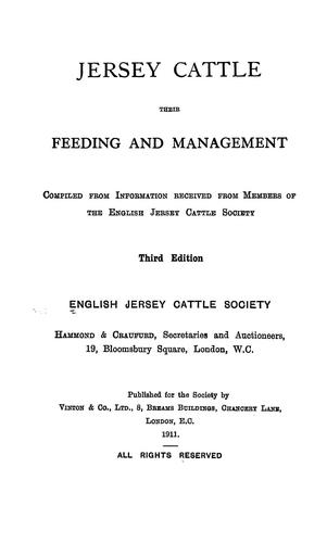 Jersey cattle