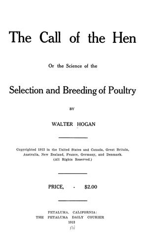 The call of the hen
