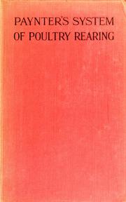 Paynter's system of poultry rearing