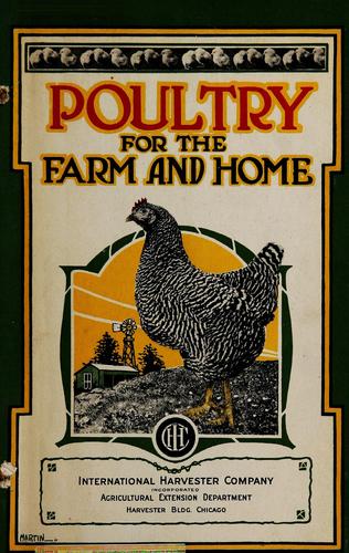 Poultry for the farm and home