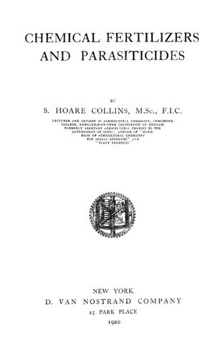 Chemical fertilizers and parasiticides
