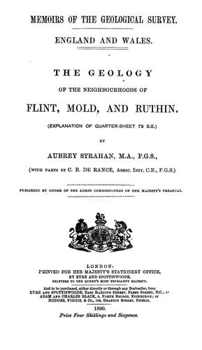 The geology of the neighbourhoods of Flint, Mold, and Ruthin