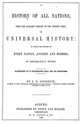 The history of all nations