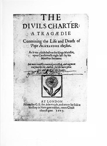 The devil's charter