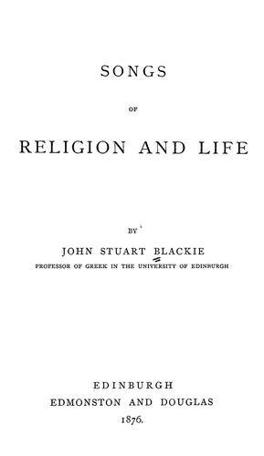 Songs of religion and life