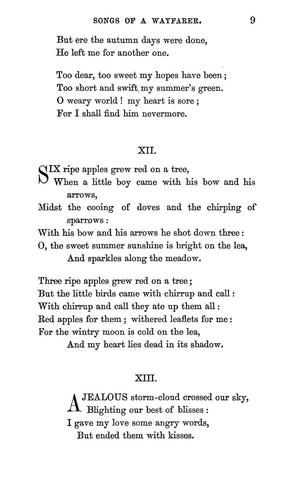 Songs of a wayfarer