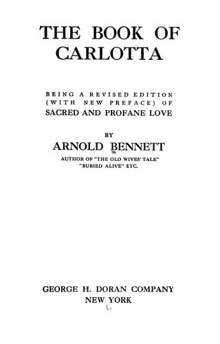 The book of Carlotta