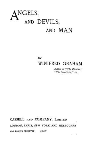 Angels, and devils, and man