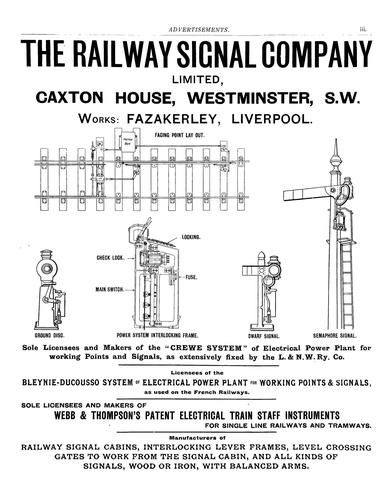 Power railway signalling