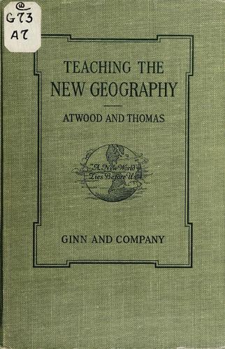 Teaching the new geography