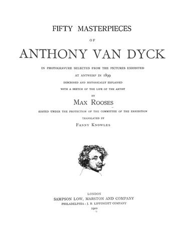 Fifty masterpieces of Anthony van Dyck in photogravure
