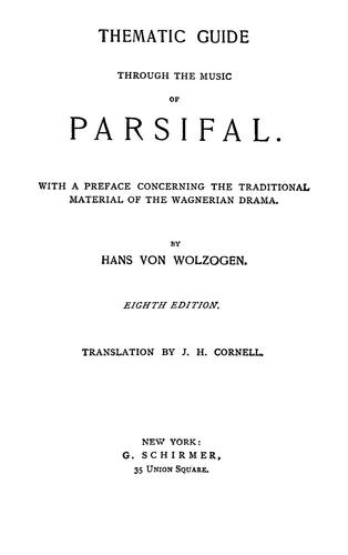 Thematic guide through the music of Parsifal