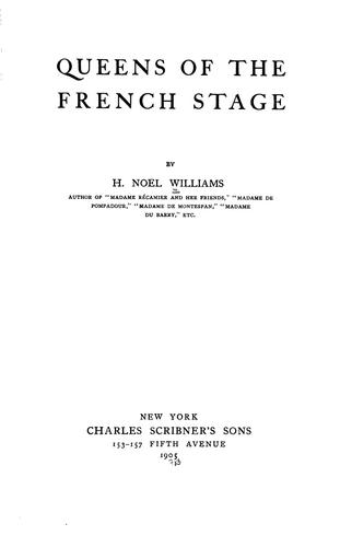 Queens of the French stage