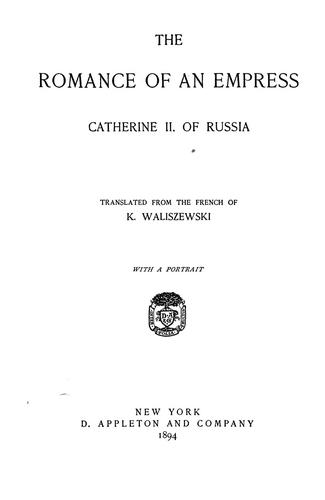 The romance of an empress
