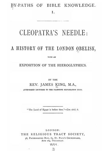 Cleopartra's Needle
