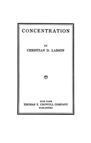 Concentration