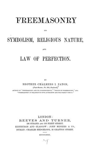 Freemasonry