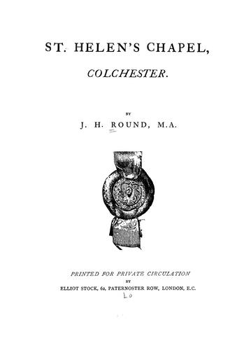 St. Helen's Chapel, Colchester