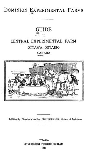 Guide to Central Experimental Farm