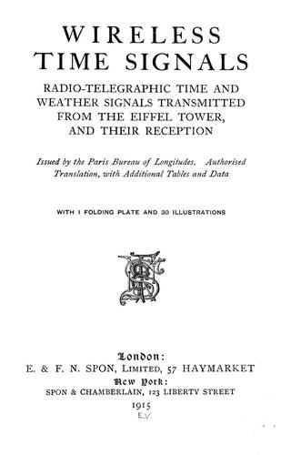 Wireless time signals