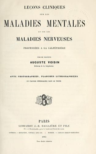 Les cliniques sur les maladies mentales