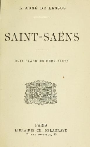Saint-Saëns