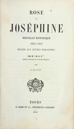 Rose et Joséphine