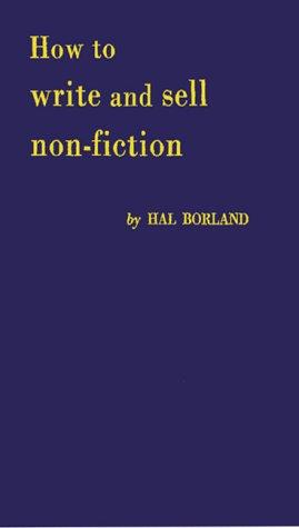 How to write and sell non-fiction