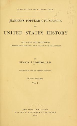 Harper's popular cyclopædia of United States history