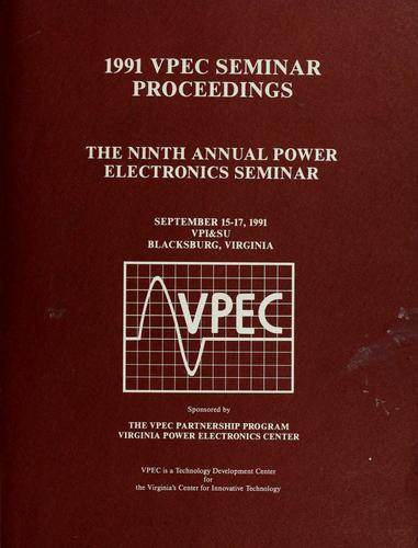1991 Power Electronics Seminar
