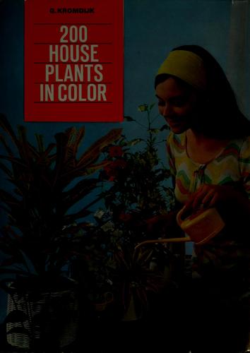 200 house plants in color