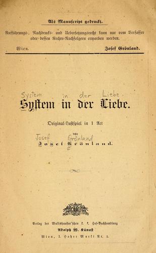 System in der Liebe