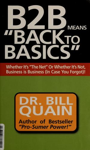B2B means back to basics