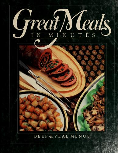 Beef & veal menus.