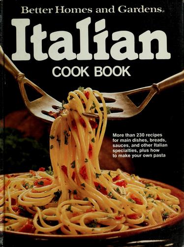 Better homes and gardens Italian cook book