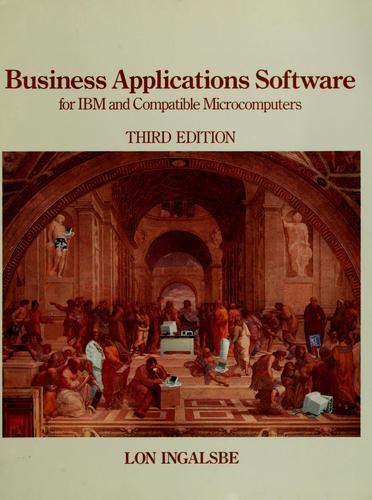 Business applications software for IBM and compatible microcomputers