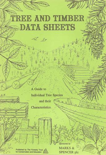 Tree and timber data sheets