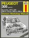 Peugeot 305 1978-89 (Petrol) Owner's Workshop Manual