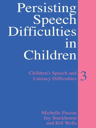 Persisting speech difficulties in children