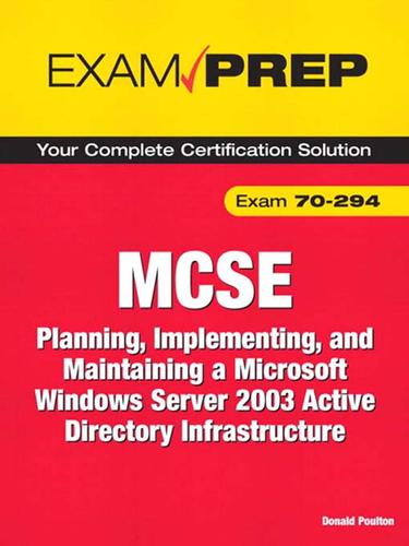 MCSE 70-294 exam prep