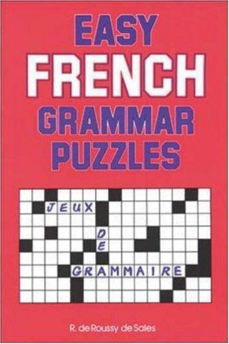 Easy French Grammar Puzzles (Language French)
