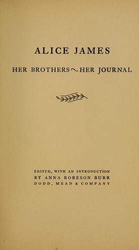 Alice James