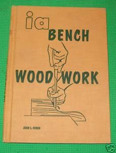 I. A. bench woodwork