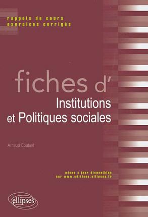 Fiches d'institutions et politiques sociales