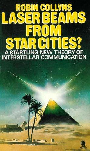 Laser beams from star cities?