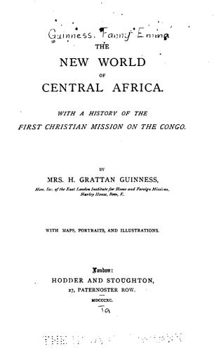 The New World of Central Africa