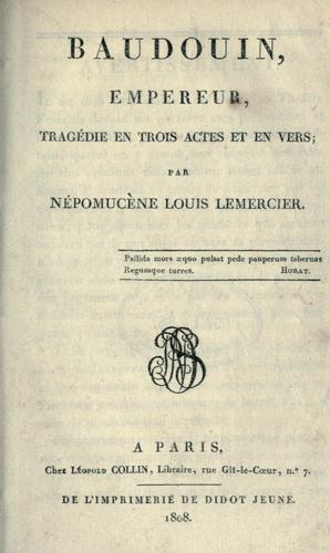 Baudouin, empereur