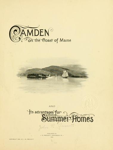Camden on the coast of Maine
